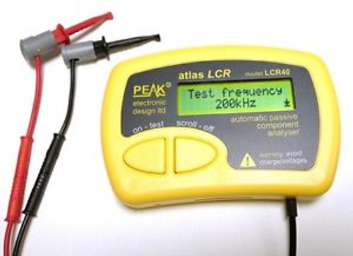 Peak Atlas LCR40 Passive Component Analyzer