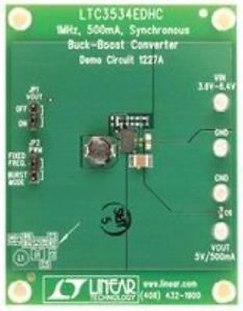 Linear Technology Dc1227A Ltc3534 Buck-Boost Dc/Dc Converter Demo Board