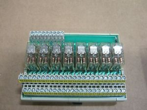 64 PIN WEB RELAY BOARD W/ RELAYS INPUT 24VDC OUTPUT 250VAC/DC/5AAC/DC