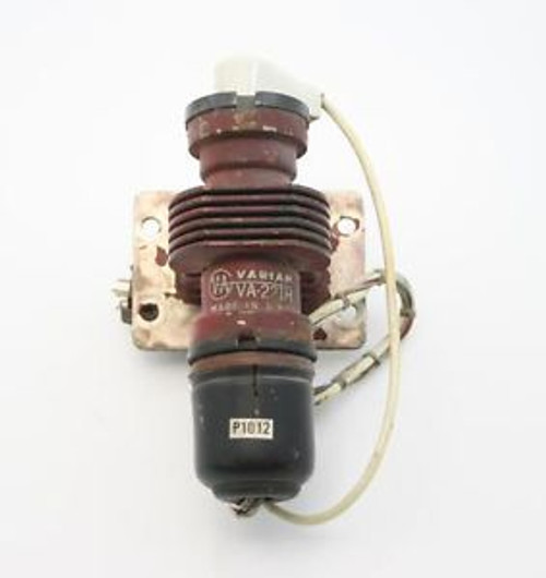 VARIAN VA-221H KLYSTRON TUBE UDR WEATER RADAR WITH CONNECTORS