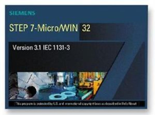 Siemens 6Es7 810 2Cc03 0Yx0 Software Step 7 Micro / Win V4 Single License