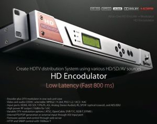 LUMANTEK HD Encodulator - HD/SD Encoder and RF Modulator --- NEW