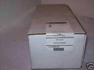 Phoenix Contact (40) Pieces DCO-G/24/60 DC Output Module 55351101 G4 0DC5 NEW