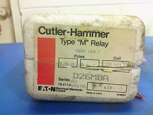 CUTLER HAMMER D26MBA PNEUMATIC TIMER SER.A2 NEW IN BOX