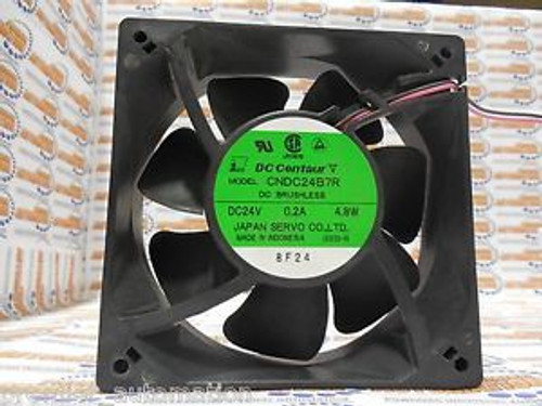 JAPAN SERVO CNDC24B7R BRUSHLESS CENTAUR BOX FAN 24 VDC 0.2 A 4.8 W