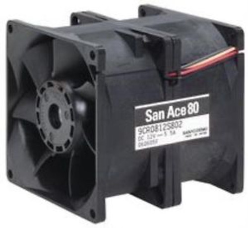 Sanyo Denki-Sanace Fans 9Cr0812S801 Axial Fan 80Mm 12Vdc 5.5A