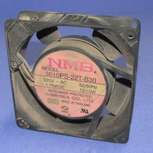 MINEBEA NMB 220VAC 13/10W COOLING FAN 3610PS-22T-B30