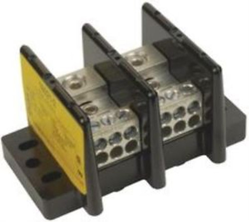 02B5960 Cooper Bussmann 16021-2 Terminal Block, Barrier, 2Pos, 14-4Awg