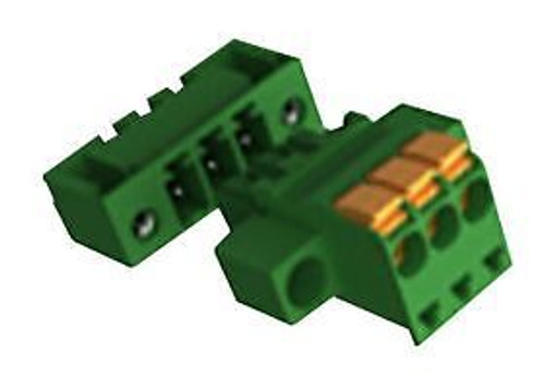 TE CONNECTIVITY 1986723-3 TERMINAL BLOCK, PLUG, 3POS, 30-14AWG (10 pieces)