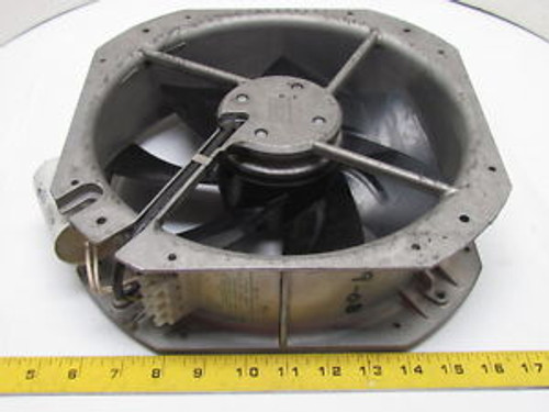 EMB PAPST W2E250-HJ32-01 Axial Cooling Fan Aluminum 11-1/16Sq 115V 2850 RPM