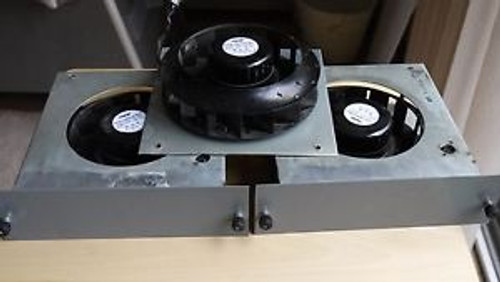 2 Encased APW Mclean Model DB628-2418S15 Fan 24VDC w/ extra  fan