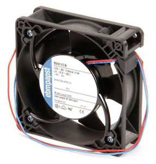 EBM-PAPST DV4112N Axial Fan 12VDC 4-2/3In H 4-2/3In W