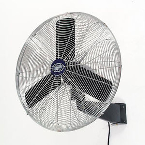 Oscillating Wall Mount Fan 24 Inch Diameter 1/4hp 7525cfm