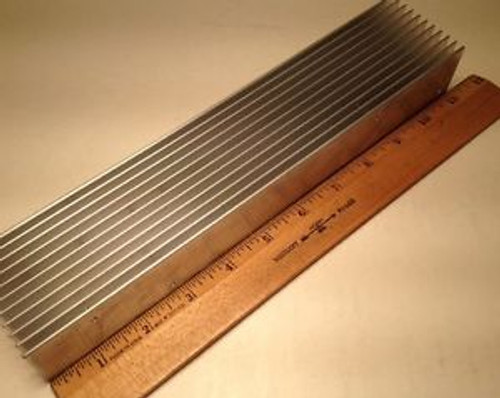 3x Large Reclaimed Extruded Aluminum Heatsink 11x2 1/4 X1 1/2 READ & Photos