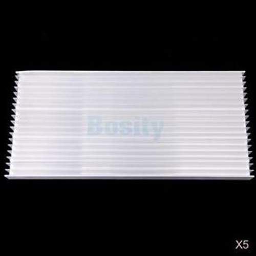 5x Aluminum HeatSink Cooler Cooling Module for 8 x 3W / 20 x 1W Light Lamp DIY