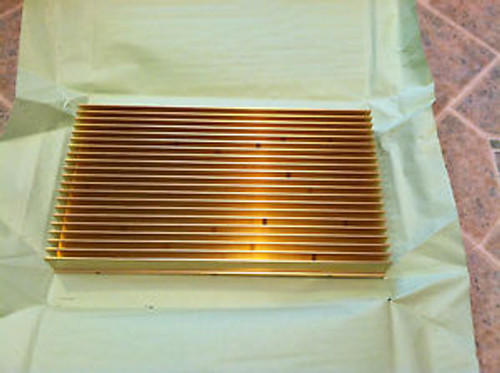 LARGE ALUMINUM EXTRUSION HEATSINK 11 3/8 X 6 1/4 X1 1/4 MOUNTABLE