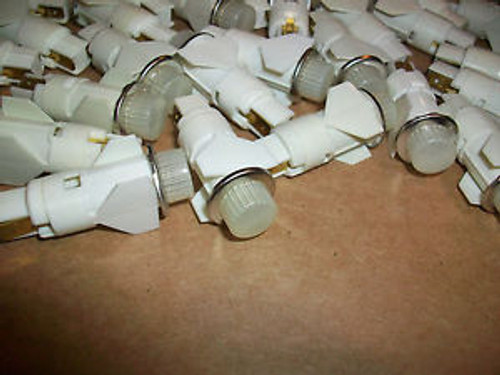 54pc Panel Mount Indicator Light  24v   White   NEW