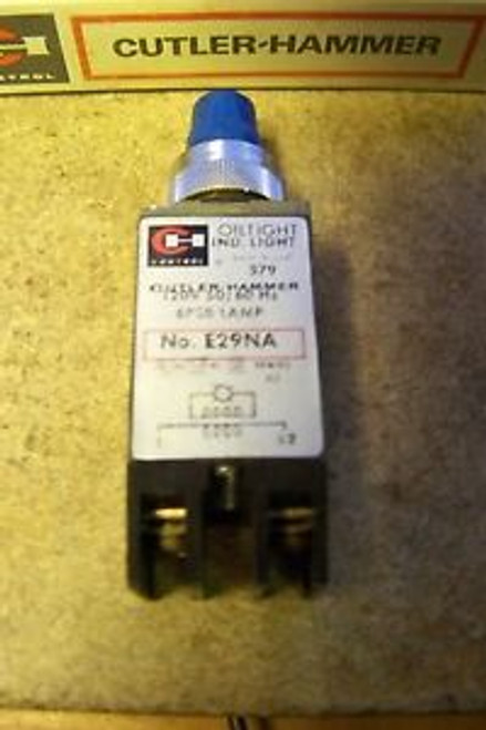 NEW Cutler-Hammer E29NA Pilot Light W/O Lens 120V 50/60Hz 17MM Miniature