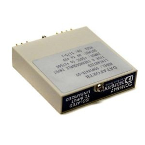 NEW Dataforth SCM5B47R-09 Linearized Thermocouple Input Module Type R