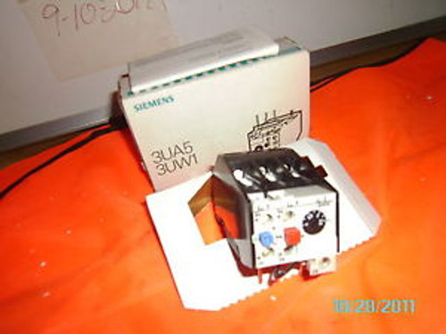 SIEMENS OVERLOAD RELAY #3UA5/3UW1 SIGUT   1026