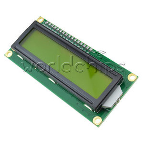 10pcs Yellow Display IIC/I2C/TWI/SP??I Serial Interface 1602 16X2 LCD Module TOP