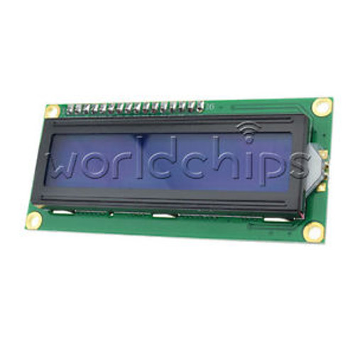 10Pcs Blue Display IIC/I2C/TWI/SP??I Serial Interface 1602 16X2 LCD Module TOP