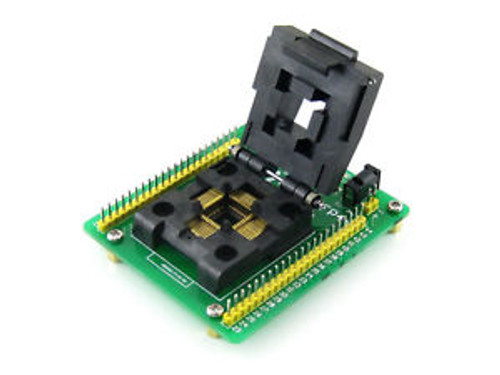 STM8S QFP44 0.8mm Pitch Programing Adapter IC Test Burn-In Socket SWIM Port