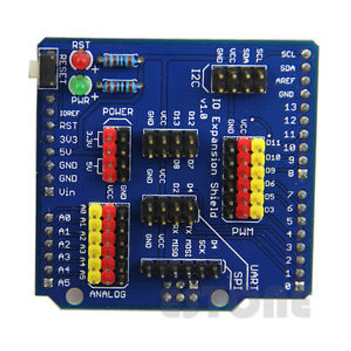 IO Expansion Board Sensor Shield Compatible For Arduino UNO/Leonardo/Mega2560