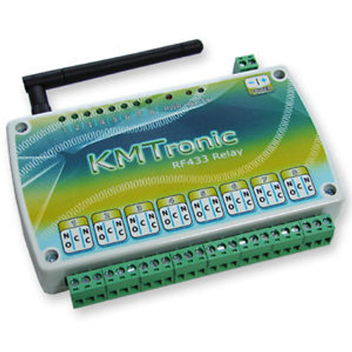 KMTRONIC RF433MHz Eight Channel Relay Board BOX 12V