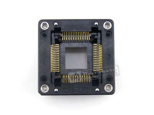 QFP64 TQFP64 LQFP64 OTQ-64-0.8-01 Enplas IC Test Burn-in Socket Adapter 0.8Pitch