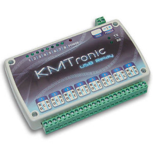 KMTronic USB 8 Channel Relay Board RS232 Serial controlled BOX