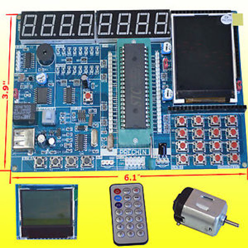 New 8051 MCU Development Board Demo System+Usb 51 Tracer Debuggering 152081