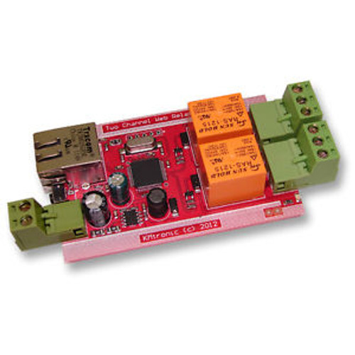 KMTronic LAN Ethernet IP 2 channels WEB Relay board