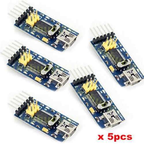 5x FT232RL USB to Serial adapter module USB TO 232 cable for Arduino