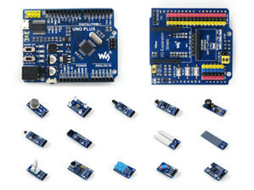 AVR ATMEGA328P UNO PLUS Pack A Development Board Compatible with Arduino UNO R3