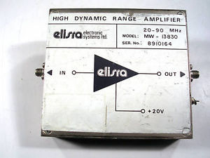 ELISRA ELECTRONICS # MW-13830 AMP 20-90 MHz