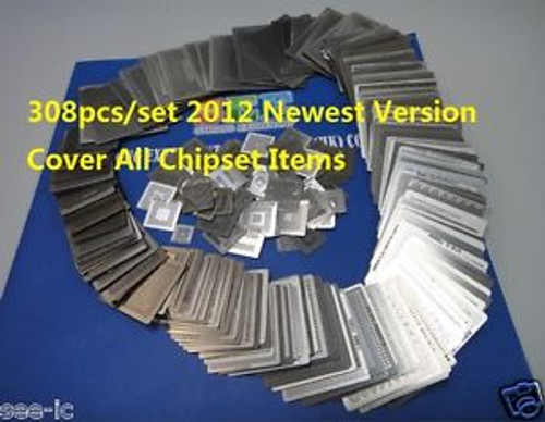 308pcs x Direct Heated Stencils Lastest Version Cover Most Chipset Items