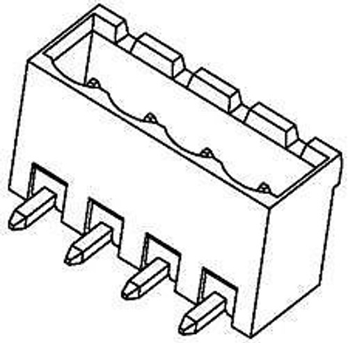 Pluggable Terminal Blocks 5.08MM EURO HEADER RA BLK 6CKT (50 pieces)