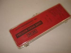 4 MICRO MEASUREMENTS MA-06-062AK-120 PRECISION STRAIN GAGES NSFP