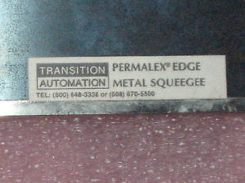 Permalex Edge Metal Squeegee plx-dek-c2-210
