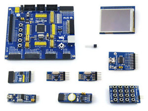 OpenM128-A ATmega128 mega128 Atmel AVR Development Board +LCD+Accessory Kits