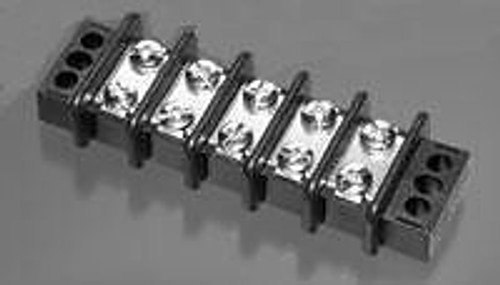 Barrier Terminal Blocks .437 DOUBLE ROW 3P w/ binding screws (50 pieces)