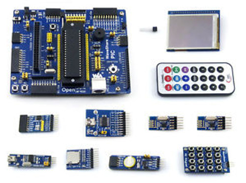 Open16F877A-P-A PIC16F877A-I/P PIC16F877A PIC Development Board Kit +11 Modules