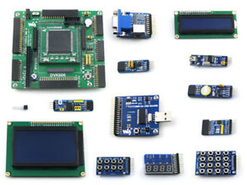 XILINX XC3S500E Spartan-3E FPGA Development Board + LCD1602 + LCD12864 + 12 Kits