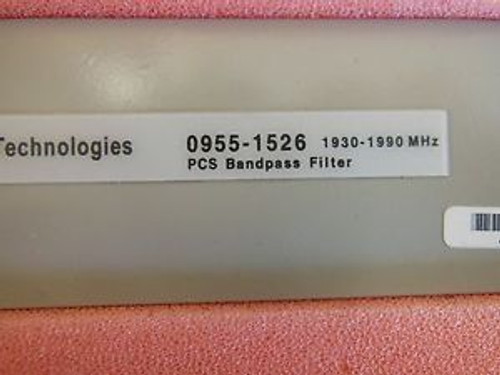AGILENT TECHNOLOGIES  0955-1526  PCS BANDPASS FILTER 1930-1990 MHz