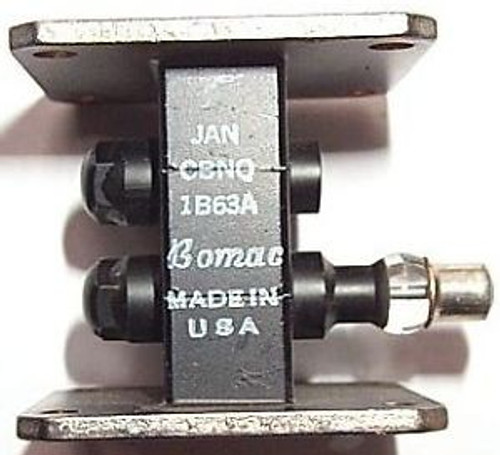 Vintage Bomac 1B63A X-band Waveguide Valve (Tube)