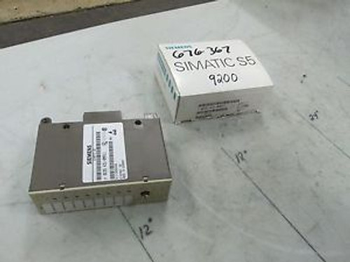 Siemens Digital Input Module-8DI 24 VDC P/N 6ES5 431-8MA11 (New)