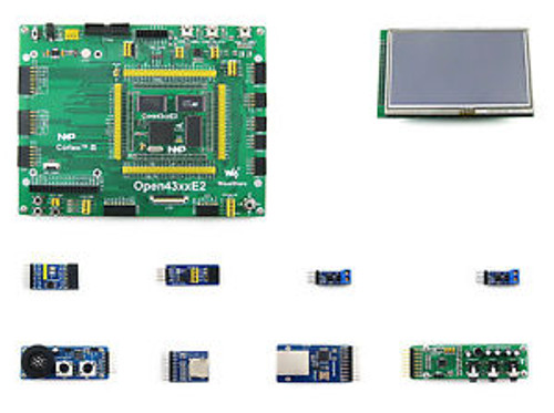 NXP LPC4357 LPC4357FET256 Dual Core Cortex-M4/M0 ARM LPC Development Board+LCD