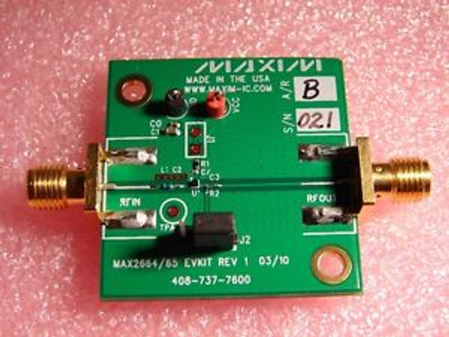 MAXIM MAX2664/65 EVKIT REV1  EVALUATION KIT PCB LOW NOISE AMP New