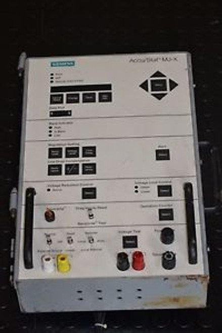 SIEMENS Accu/Sat MJ-X Voltage Regulator Control Panel MJ-X Fiber Optic Comm Mod
